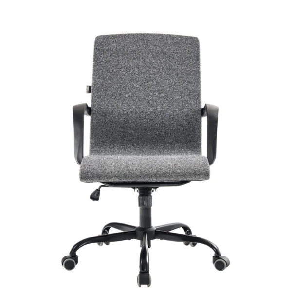 Кресло компьютерное EVERPROF Zero, ткань, металл, черный