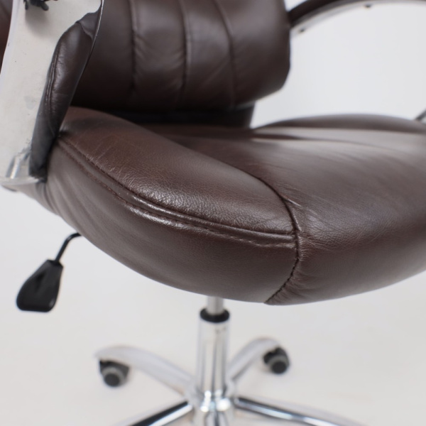 Кресло компьютерное AksHome KING A, темно-коричневый Кресло компьютерное AksHome KING A, темно-коричневый