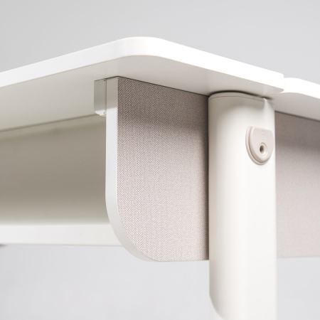 Комплект Ergosmart ученический Caravel S: стол регулируемый Caravel S, полка с подставкой для книг Wooden space S