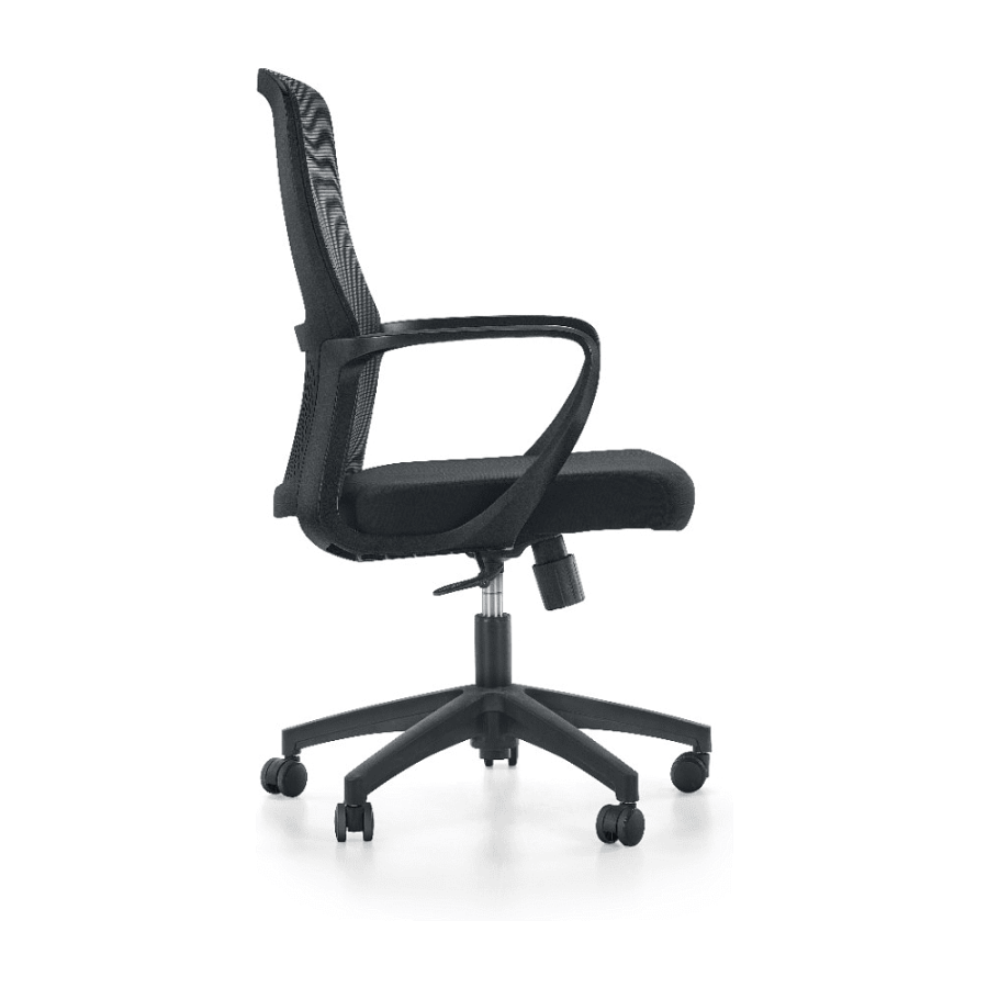 Кресло компьютерное SitZone U-069B, сетка, ткань, черный, 2 шт/упак, -30%