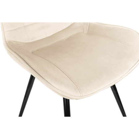 Стул Бюрократ "CH-K2", ткань, бежевый, металл