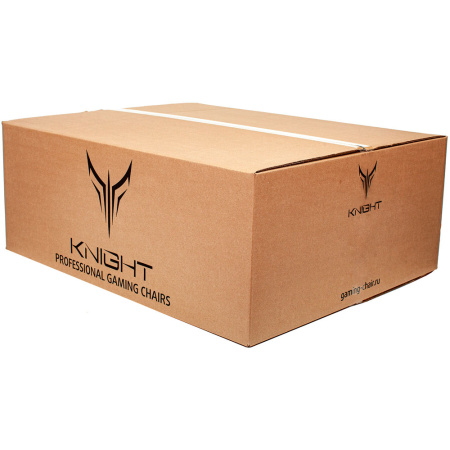 Игровое компьютерное кресло Knight Neon, черный/голубой