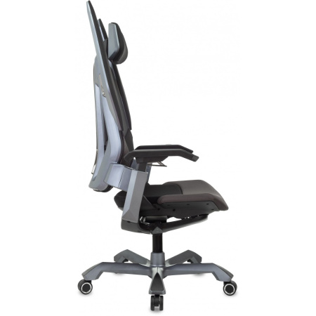 Кресло игровое Knight Aero, ткань, пластик, черный Кресло игровое Knight Aero, ткань, пластик, черный