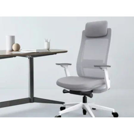 Кресло компьютерное SitZone E-VL002B, сетка, ткань, пластик, черный