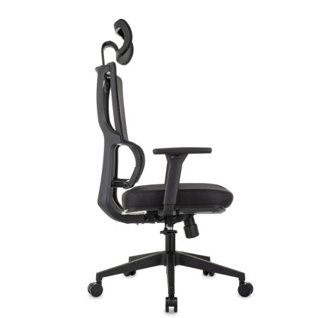 Кресло компьютерное Бюрократ MC-711N-H, черное Кресло компьютерное Бюрократ MC-711N-H, черное