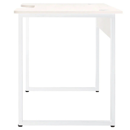 Стол компьютерный игровой Millwood Лофт Гонконг (ДТ-3), 1200x700 мм, дуб белый крафт, белый