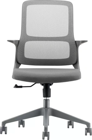 Кресло компьютерное EVERPROF Elf, сетка, серый
