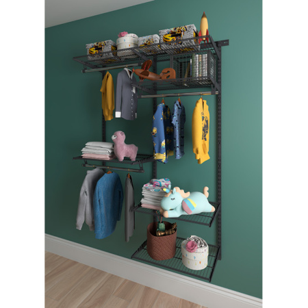 Гардеробная система Optima G120, графит