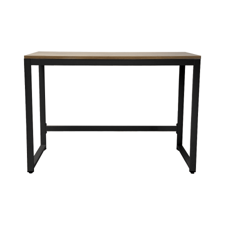 Стол письменный ALLERD RION, черный муар, дуб нокс