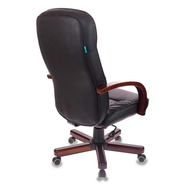 Кресло компьютерное Бюрократ T-9908/WALNUT, черный Кресло компьютерное Бюрократ T-9908/WALNUT, черный