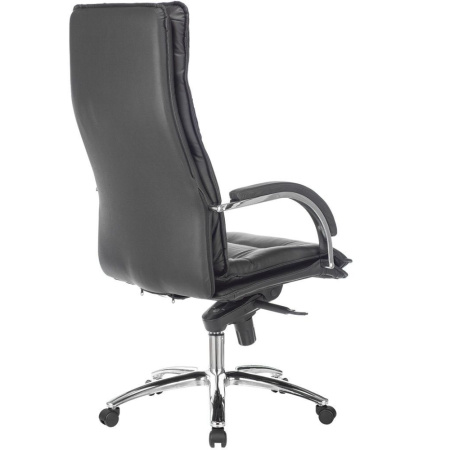 Кресло компьютерное Бюрократ T-9927SL кожа, черный