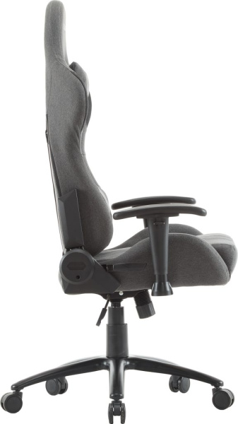 Кресло игровое EVERPROF Ghost ткань, серый, крестов. металл