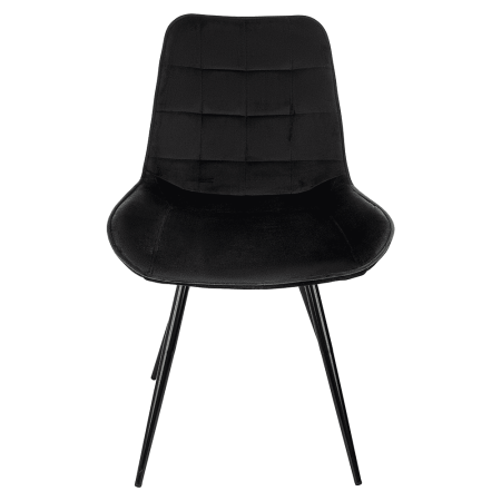 Стул Бюрократ "CH-K2_4", ткань, черный, металл, комплект 4 штуки