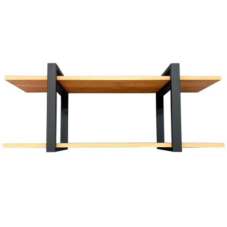 Полка навесная Millwood, дуб золотой крафт