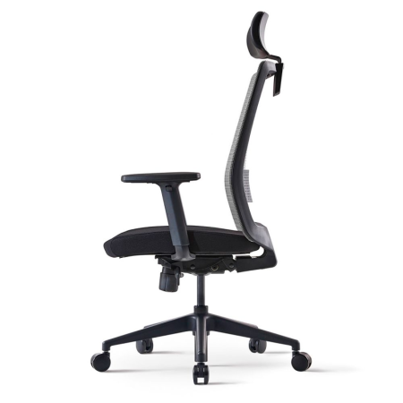 Кресло компьютерное Bestuhl S30, рама черная, черный/серый Кресло компьютерное Bestuhl S30, рама черная, черный/серый