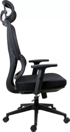 Кресло компьютерное EVERPROF Work, сетка, черный, пластик