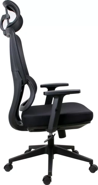 Кресло компьютерное EVERPROF Work, сетка, черный, пластик