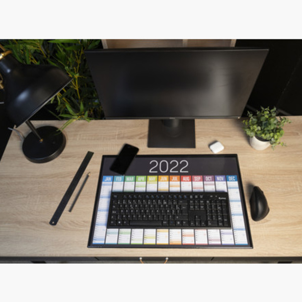 Бювар с поднимающимся верхом Exacompta Kreacover, 37.5x57.5 см, черный