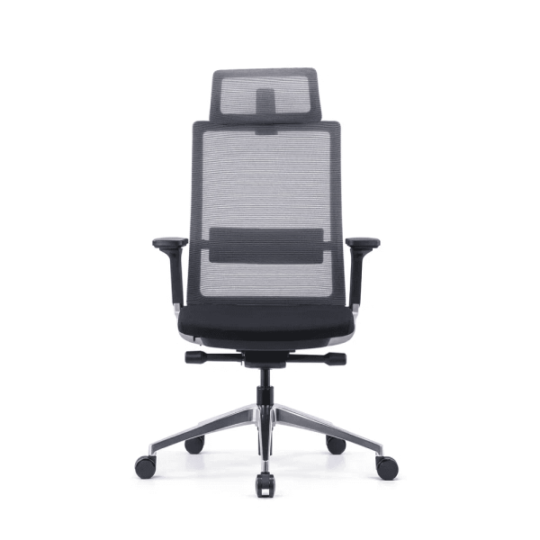 Кресло для руководителя SitZone "E-BA-001A", ткань, пластик, черный