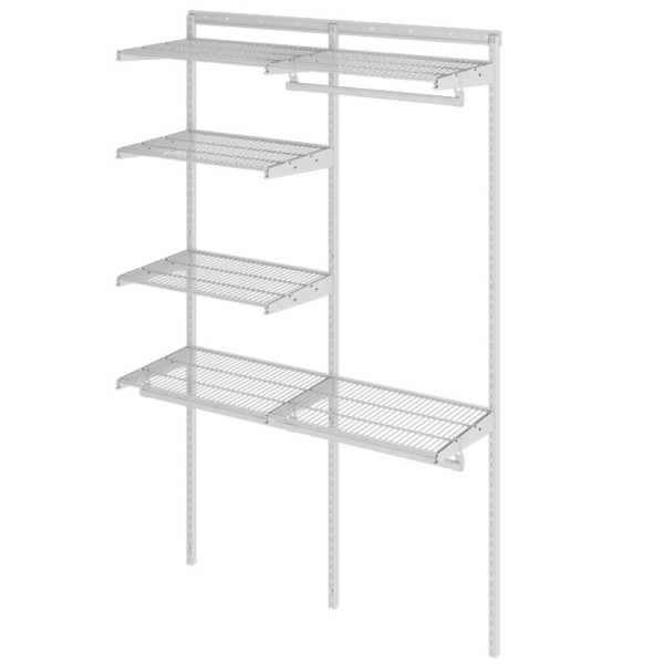 Гардеробная система Optima G120, белая