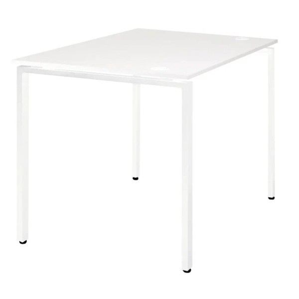 Стол письменный Millwood Лофт Сиэтл (ДТ-5), 1300х700 мм, белый