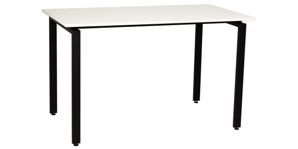 Стол письменный Сиэтл, черный, белый