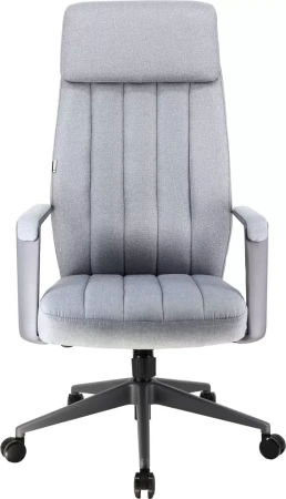 Кресло компьютерное EVERPROF Shanghai, ткань, серый, металл, корпус черныйм