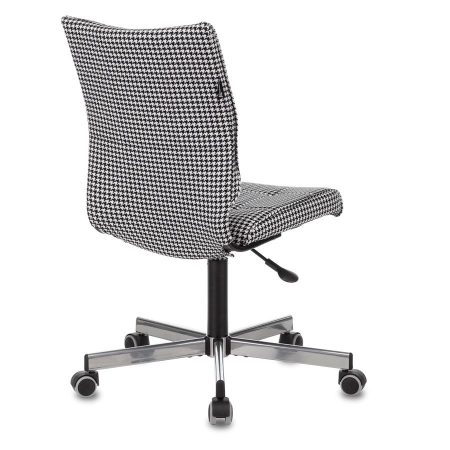 Кресло компьютерное Бюрократ CH-330M Morris, черный/белый