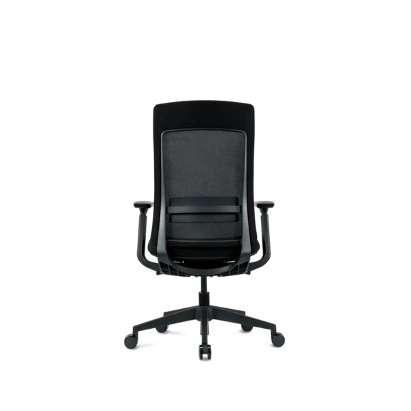 Кресло компьютерное SitZone E-VL002B, сетка, ткань, пластик, черный