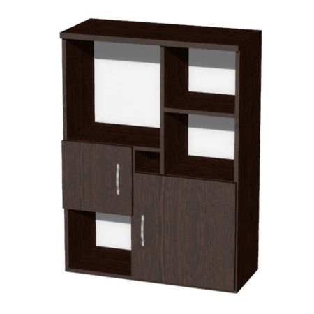 Стеллаж Макси М03.2 экспо, 800x360x1090 мм, венге Стеллаж Макси М03.2 экспо, 800x360x1090 мм, венге