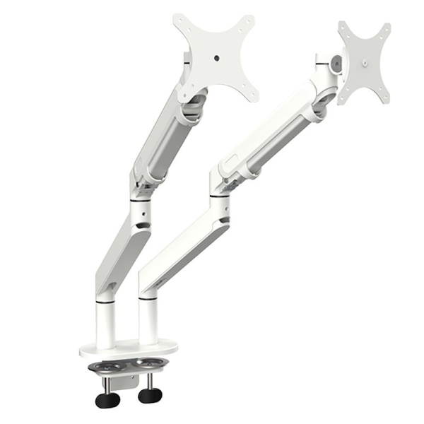 Кронштейн для монитора AOKE AK-MA02D.WH (на два монитора), белый