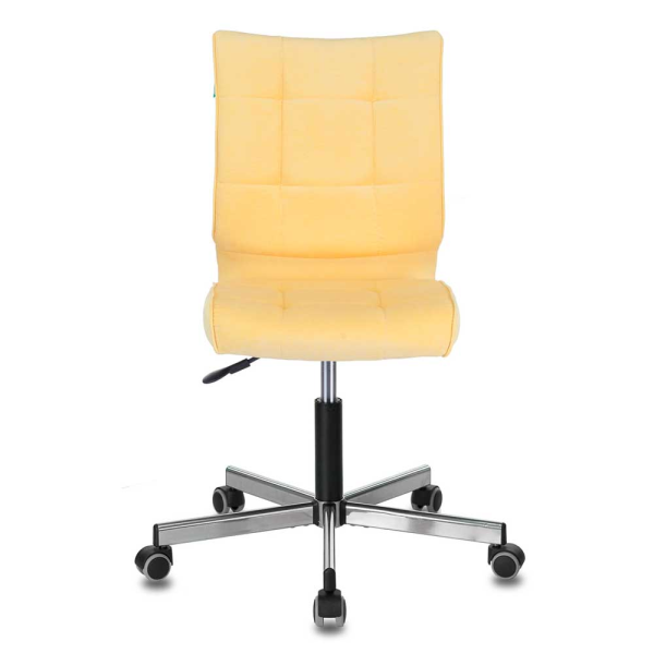 Кресло компьютерное Бюрократ СH-330M/VELV74, желтый