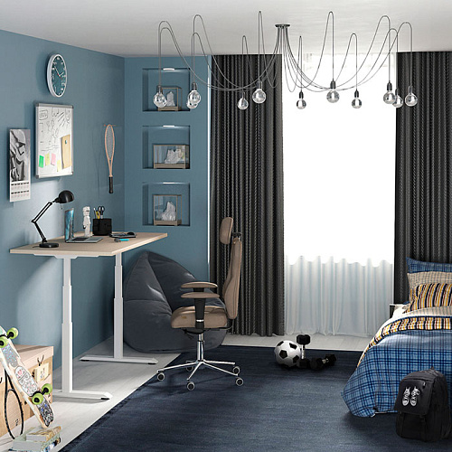 Детская в серых тонах