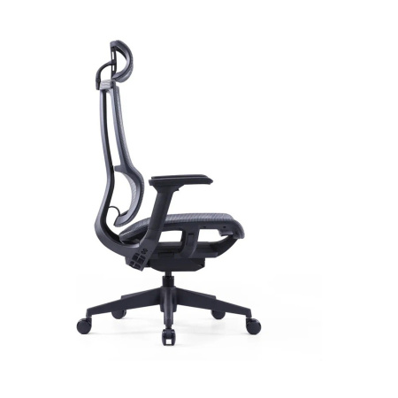 Кресло компьютерное SitZone E-303-001A-P1-BK, сетка, черный