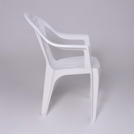 Кресло садовое №6 "Престиж-2", пластик, белый
