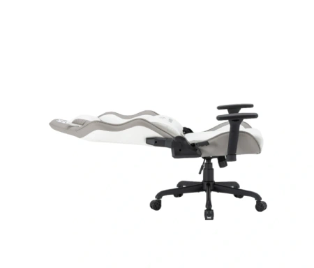 Кресло игровое BRAVE WS-4 Cronus White экокожа, белый, крестов. металл Кресло игровое BRAVE WS-4 Cronus White экокожа, белый, крестов. металл