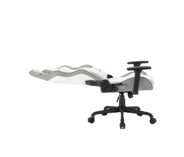 Кресло игровое BRAVE WS-4 Cronus White экокожа, белый, крестов. металл Кресло игровое BRAVE WS-4 Cronus White экокожа, белый, крестов. металл