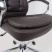 Кресло компьютерное AksHome Richard new, экокожа, металл, коричневый