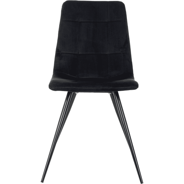 Стул Бюрократ "CH-K1_4", ткань, черный, металл, комплект 4 штуки