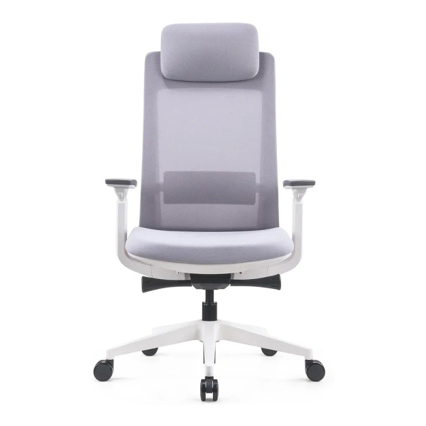 Кресло компьютерное SitZone E-VL002A-BS, сетка, ткань, пластик, серый