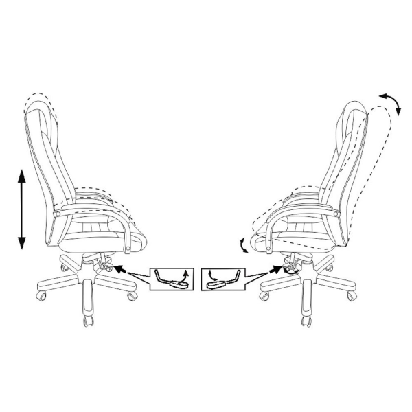 Кресло компьютерное Бюрократ T-9923WALNUT, светло-коричневый Кресло компьютерное Бюрократ T-9923WALNUT, светло-коричневый