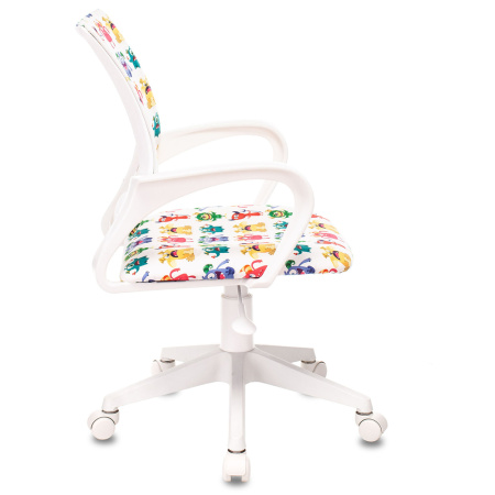 Детское компьютерное кресло Бюрократ BUROKIDS 1 W, монстры