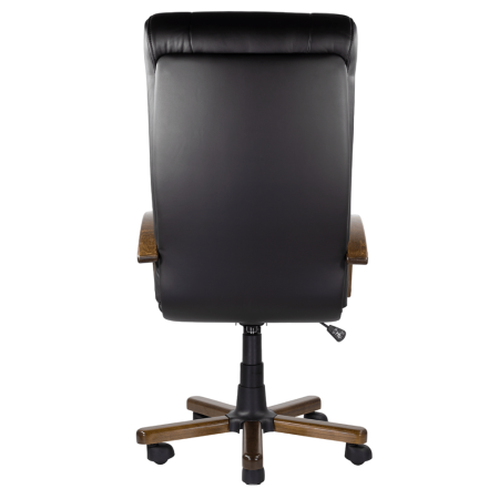 Кресло компьютерное UTFC Парламент В, дерево, натуральная кожа, черный Кресло компьютерное UTFC Парламент В, дерево, натуральная кожа, черный