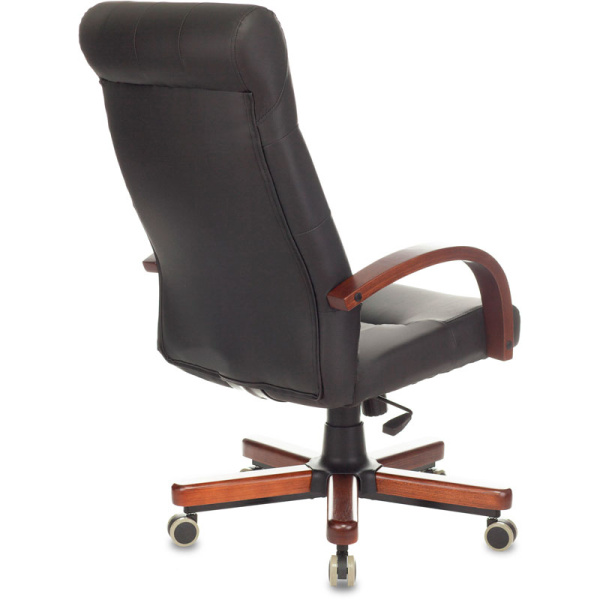 Кресло компьютерное Бюрократ T-9928WALNUT/ECO, черный Кресло компьютерное Бюрократ T-9928WALNUT/ECO, черный