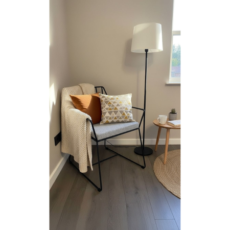 Кресло ALLERD MILORD, ткань, серебристый