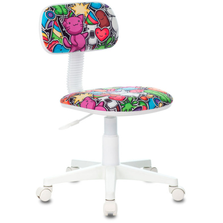 Детское компьютерное кресло Бюрократ CH-W201NX, мультиколор