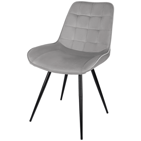 Стул Бюрократ "CH-K2", ткань, светло-серый, металл