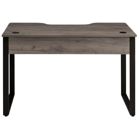 Стол компьютерный игровой Millwood Лофт Гонконг (ДТ-3), 1300x700 мм, сосна пасадена, черный