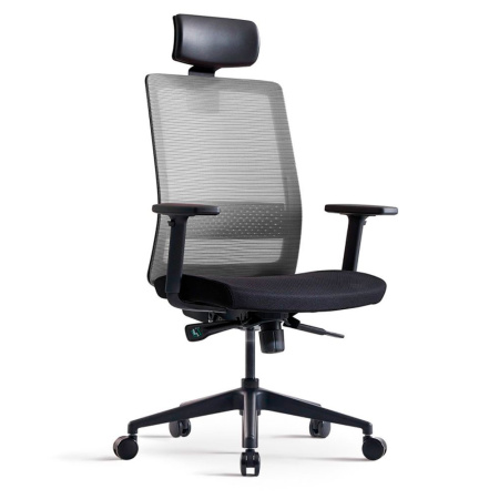 Кресло компьютерное Bestuhl S30, рама черная, черный/серый Кресло компьютерное Bestuhl S30, рама черная, черный/серый