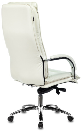 Кресло компьютерное Бюрократ T-9927SL, кожа, слоновая кость